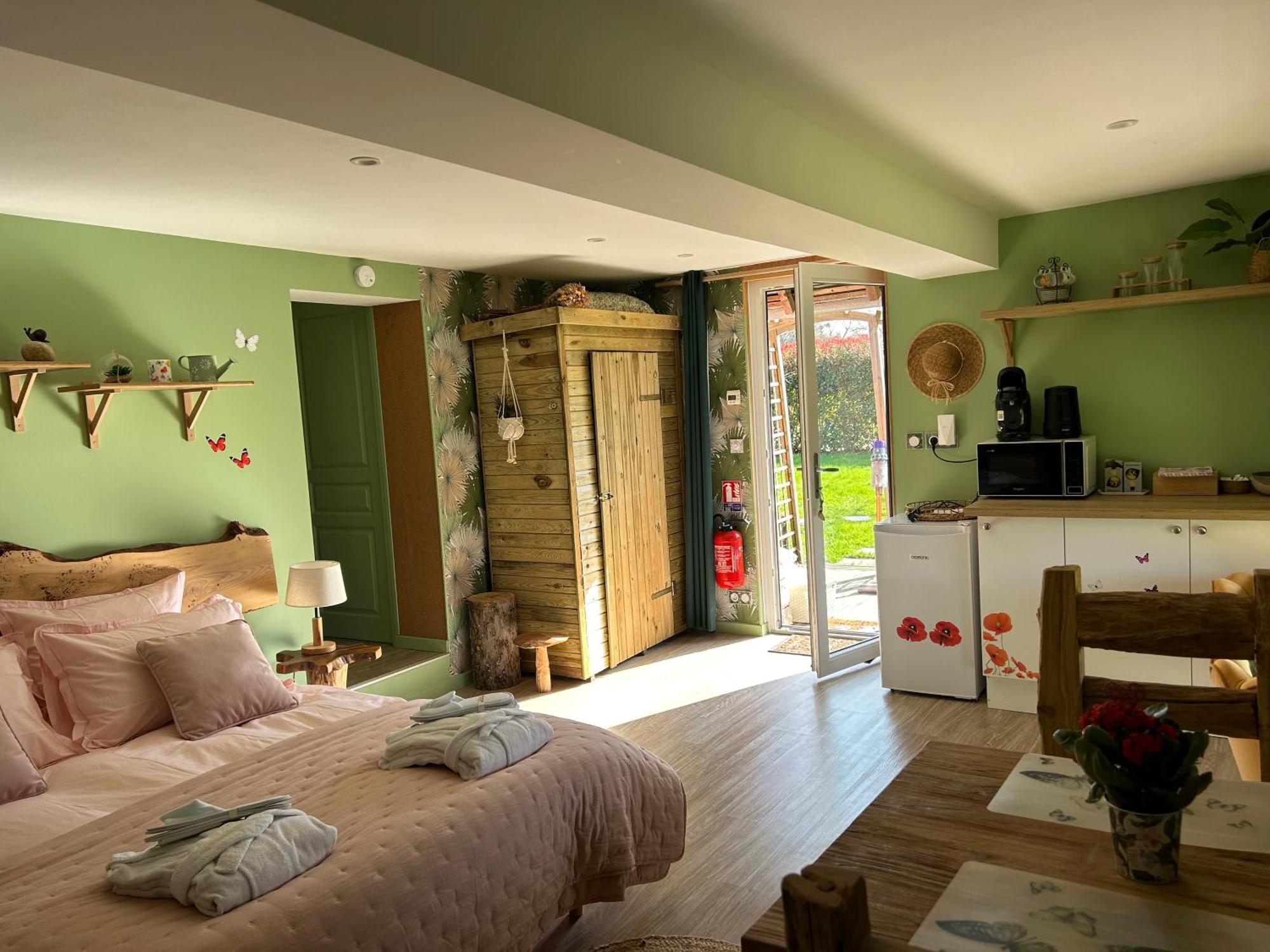 Aux Murmures De La Nature B&B オンフルール エクステリア 写真