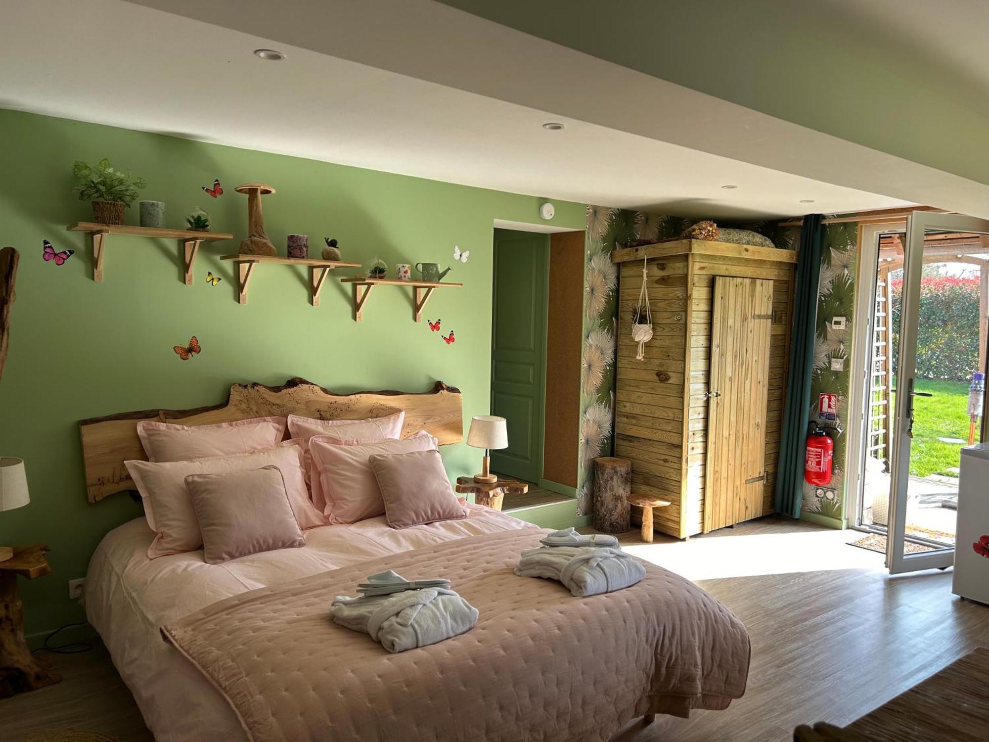 Aux Murmures De La Nature B&B オンフルール エクステリア 写真