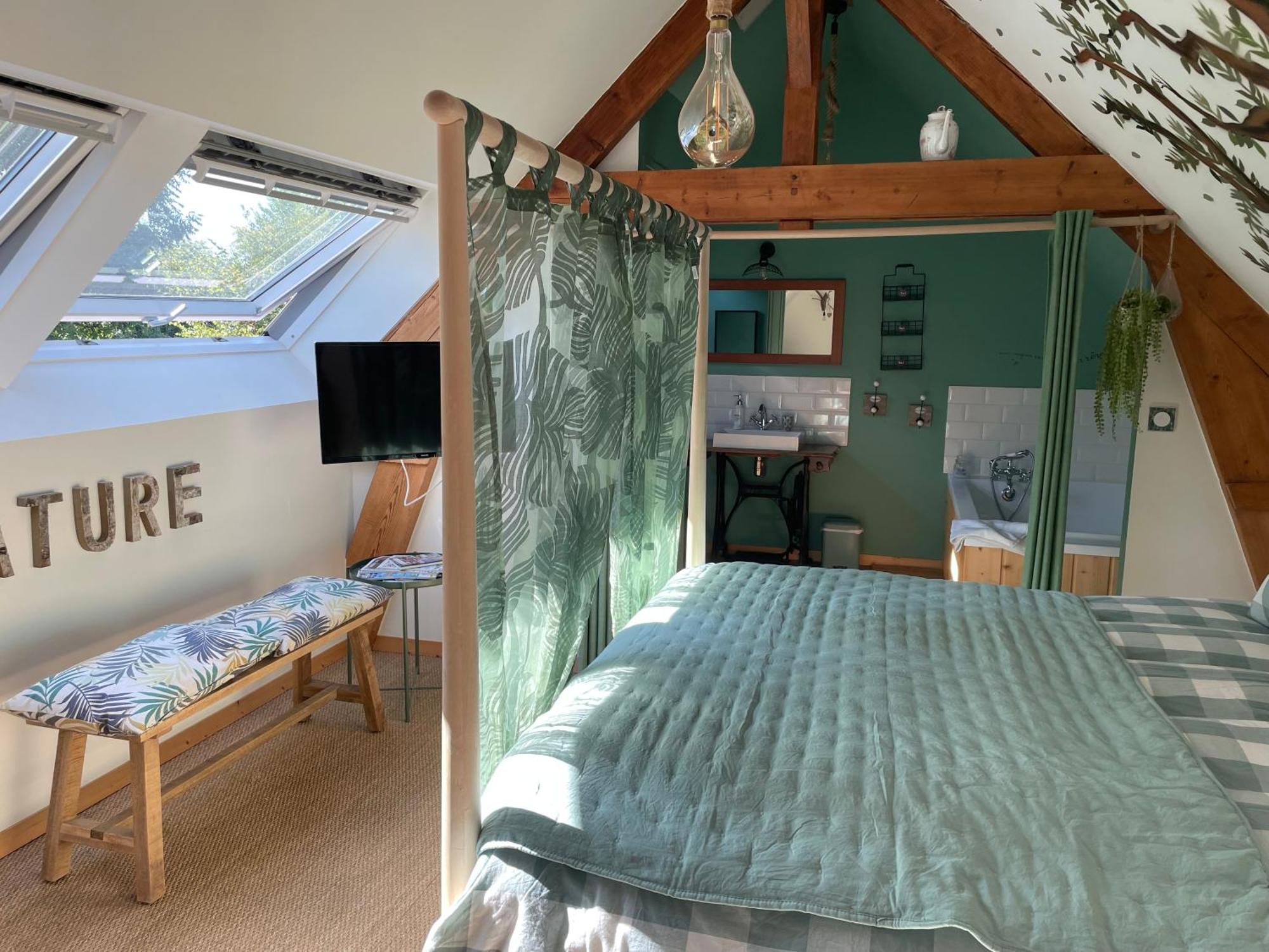 Aux Murmures De La Nature B&B オンフルール エクステリア 写真